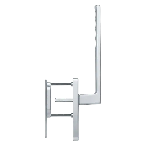 [094284] Hoppe 11600548 Maniglione HS Toulon HS-0737/419N-AS/420 F1 alluminio aspetto argento 