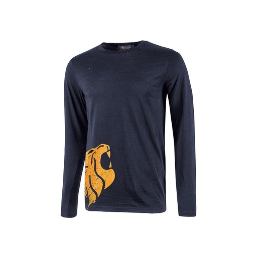 [095791] T-SHIRT ALIEN  MANICA LUNGA   COLORE DEEP BLUE  TG.M