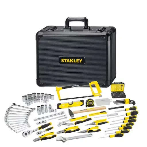 [095962] Stanley STMT98109-1 Kit Utensili Completo Valigia Manutenzione con 142 Pezzi