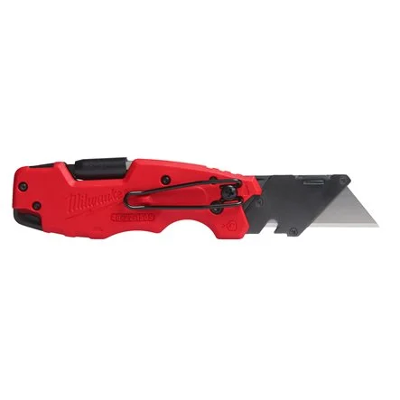 [096091] Milwaukee 4932478559 Lama Taglierino Utility 6 in 1 Richiudibile con Portabit 1/4˝ Hex a Doppia Estremità PH2 e SL5.5