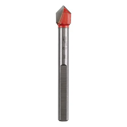 [096595] Milwaukee 4932471959 Punta per Vetro e Piastrelle da ⌀8x60mm