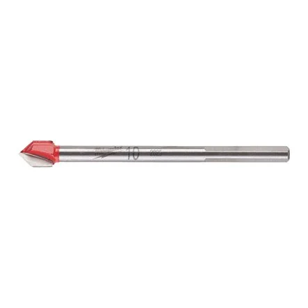 [096598] Milwaukee 4932471960 Punta per Vetro e Piastrelle da ⌀10x95mm