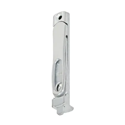 [097376] AGB A515130511 Catenaccio Rototraslante Artech per Serramento in Legno Dimensione 110x17mm Aria 12mm Interasse 9mm Battuta 18mm Acciaio Finitura Silver
