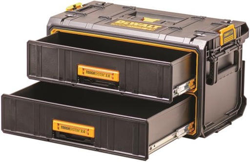 [098390] DeWalt DWST83529-1 Valigetta Modulo con doppio Cassetto Tough System 2.0