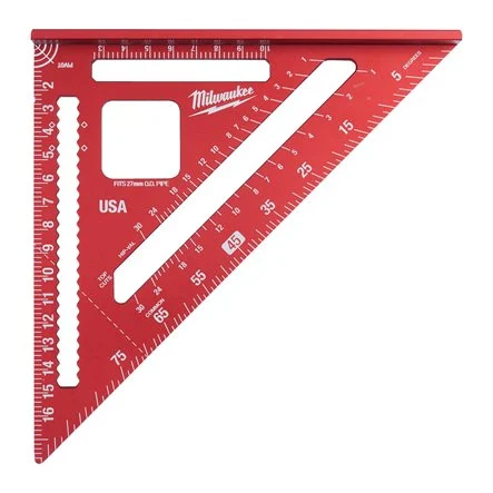 [098614] Milwaukee 4932472124 Squadra Triangolare per Coperture da 18cm