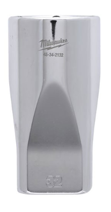 [099214] Milwaukee 4932480047 Bussola a Mano Lunga da 1/2˝ Drive Socket Metric Standard da 32mm