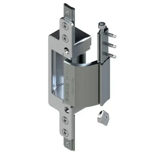 [100759] Giesse 00725020 Kit Cerniera Chic Door Eg per Profilo CE Alluminio Finitura Argento