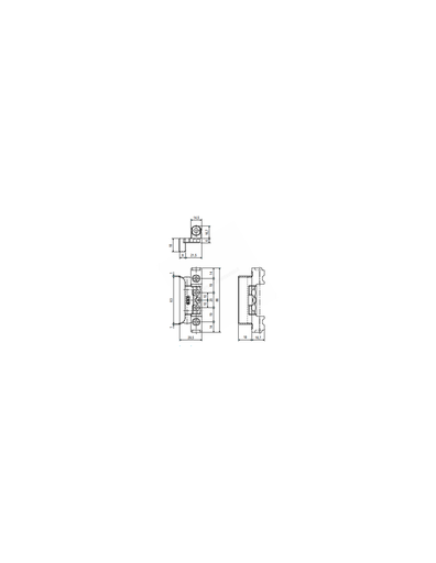 [101919] AGB A507030100 supporto forbice 2F34 omega ZSL