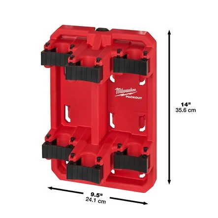 [102604] Milwaukee 4932480714 Sostegno di Stoccaggio PackOut con Blocco