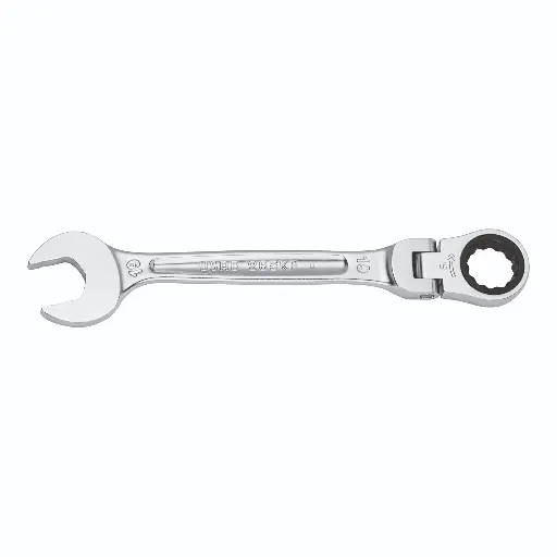 [102975] Usag U02856110 285KF Chiave Combinata a Cricchetto Snodata con Anello di Tenuta N.10mm