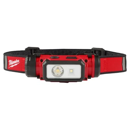 [104818] Milwaukee 4933479963 Torcia Frontale Ricaricabile L4 HL2-301 USB 600 Lumen
