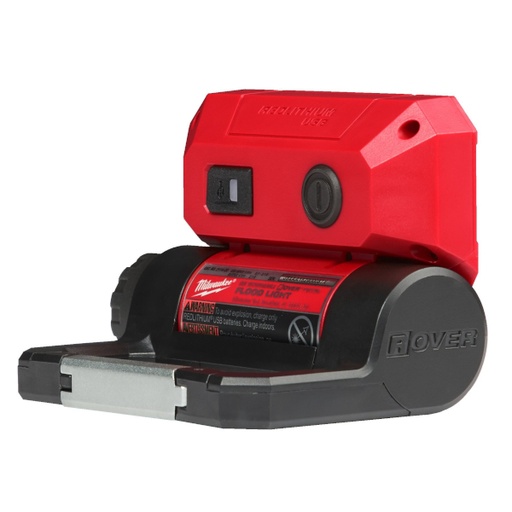 [104819] Milwaukee 4933479766 L4 FFL-301 Torcia Tascabile Faro 550L Ricaricabile con USB + Batteria 3Ah