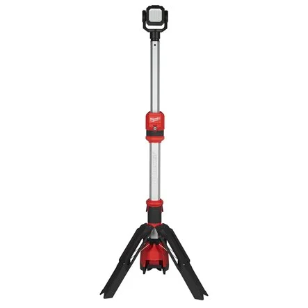 [104974] Milwaukee 4933464823 Torre Faro 12 LED con Treppiede M12 SAL-0 1400 Lumen