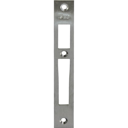 [105011] Iseo 033098 Contropiastra per Serrature Shuttertop Acciaio Inox