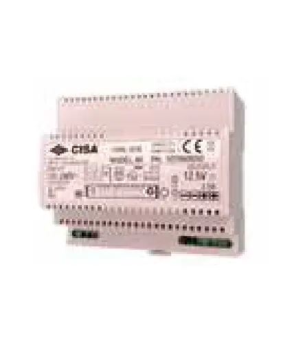 [105478] Cisa 07060050 Alimentatore 12,5 vdc con Batteria Tampone per Alimentazione da Rete Elettrica
