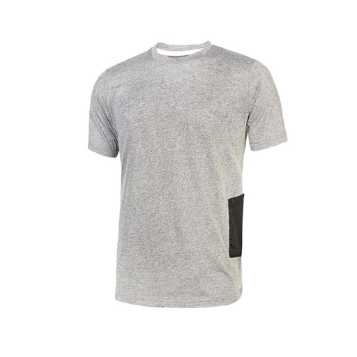 [107127] ROAD GREY SILVER TG.M          T-SHIRT MANICA CORTA