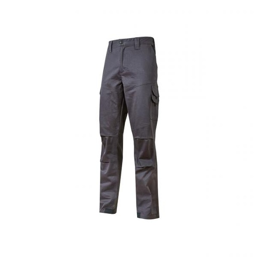 [107132] GUAPO GREY IRON TG.XL         PANTALONI COTONE ELASTCIZ.