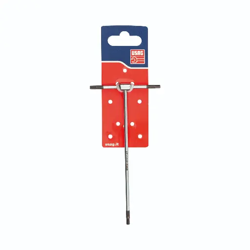 [004129] Usag U02800137D D280T Chiave T Maschio Esagonale Manovra 6mm Lunghezza 210mm